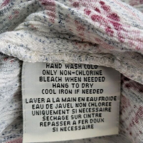 DENIM & SUPPLY Wide Leg Wrap Pants Womens L Paisley Ralph Lauren Resort - Picture 8 of 9